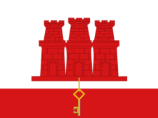 Flag of Gibraltar Flag of Gibraltar Flag