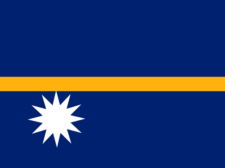 Flag of Nauru Flag of Nauru Flag