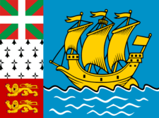 Flag of Saint Pierre and Miquelon Flag of Saint Pierre and Miquelon Flag