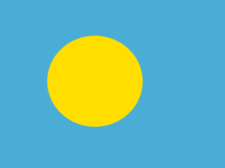 Flag of Palau Flag of Palau Flag