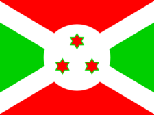 Flag of Burundi Flag of Burundi Flag